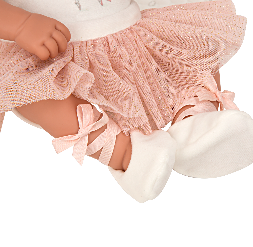 Muñeca Elegance 42cm Zoe Bailarina con manta - Arias 65344