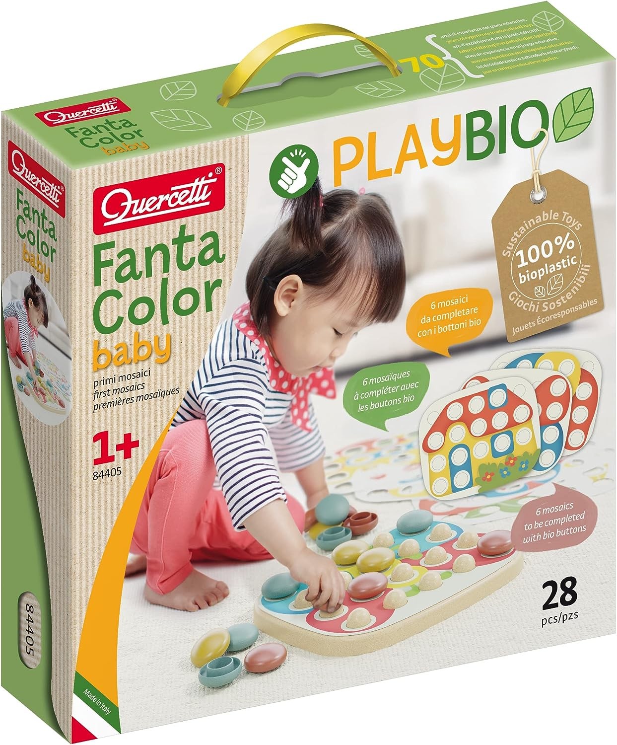 Juego educativo de motricidad FantaColor Baby - Quercetti 84405