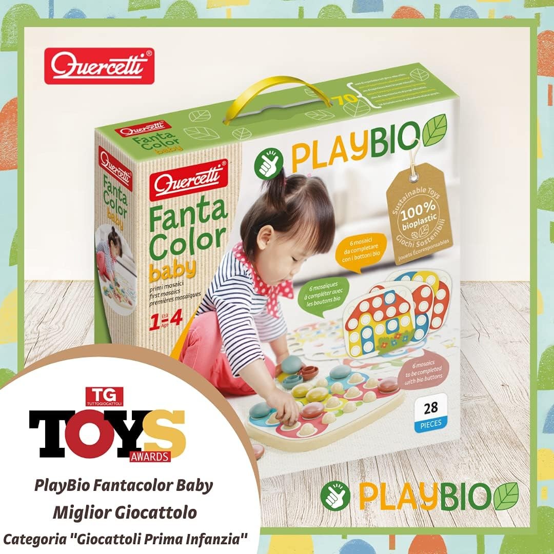 Juego educativo de motricidad FantaColor Baby - Quercetti 84405