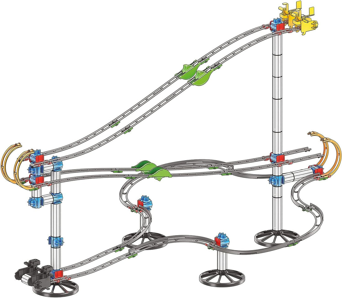 Pista para canicas Sky Rail League - Quercetti 6605