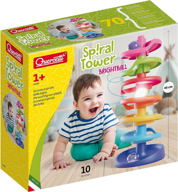 Juego de motricidad Spiral Torre bola brillante - Quercetti 6499