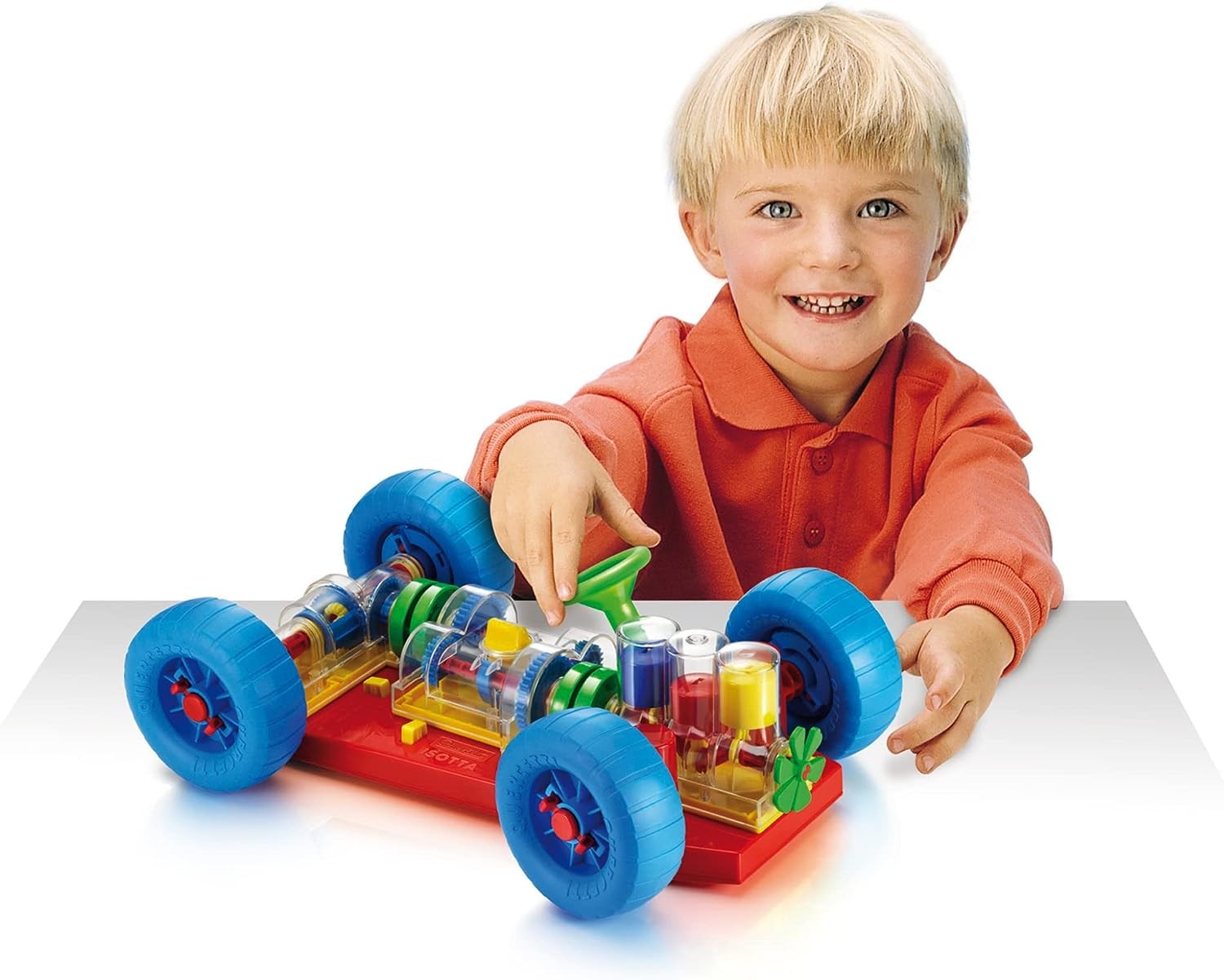 Coche para montar Isotta Discovery Car - Quercetti 8515