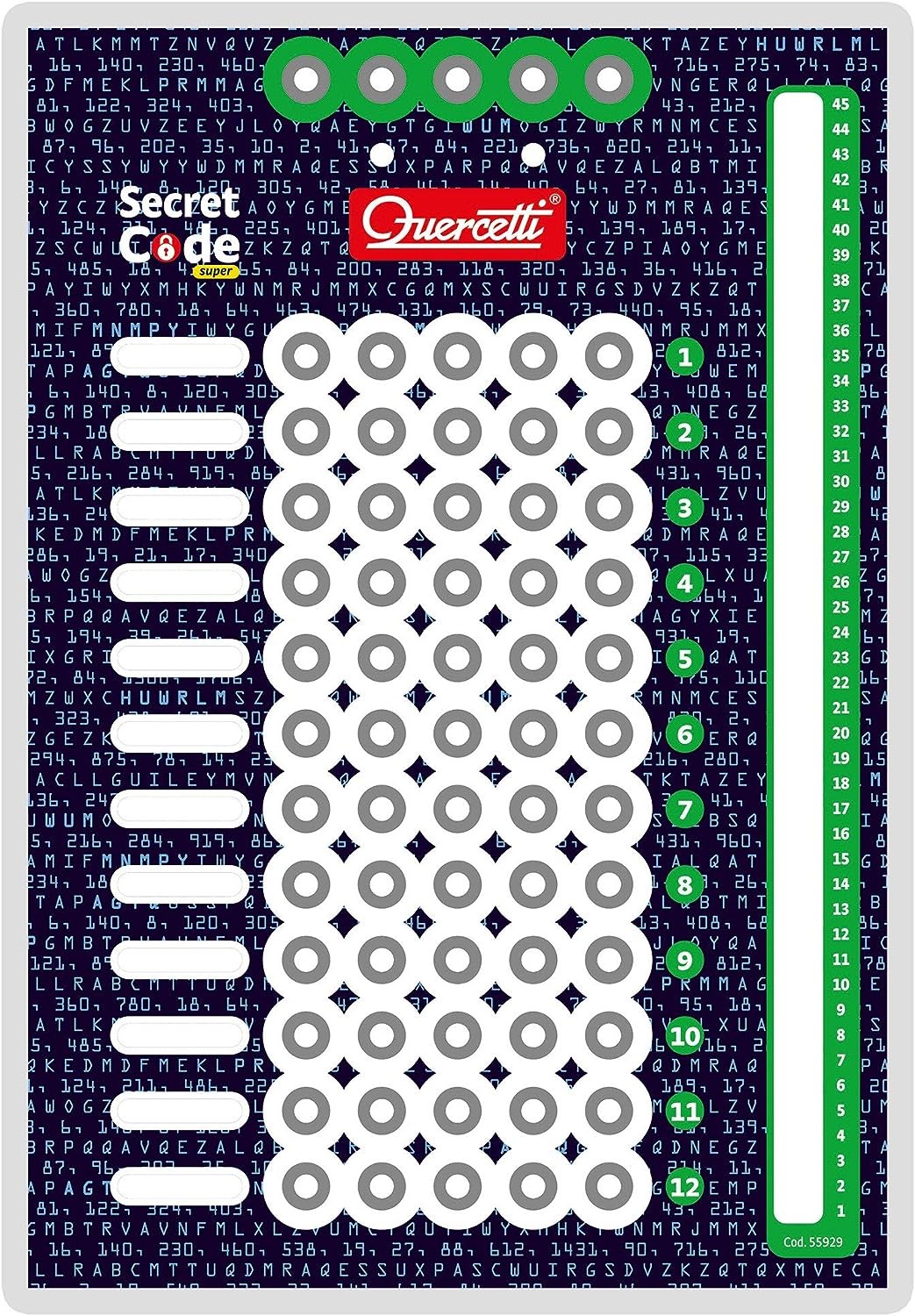 Juego de estrategia Secret Code - Quercetty 1001