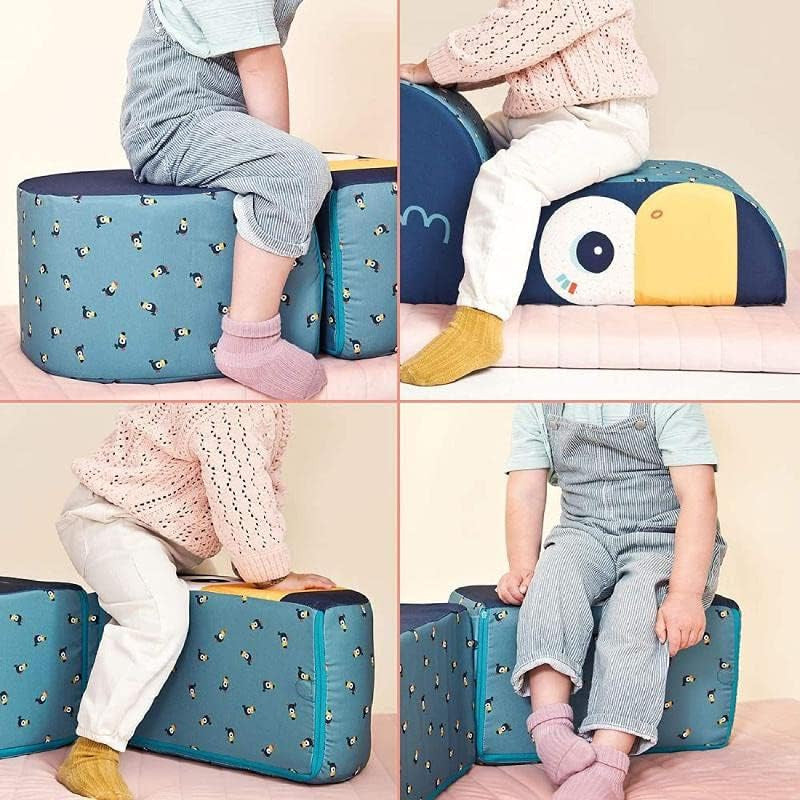 Sillón Infantil Puf modular de Pablo el Tucán - Lilliputiens 83167