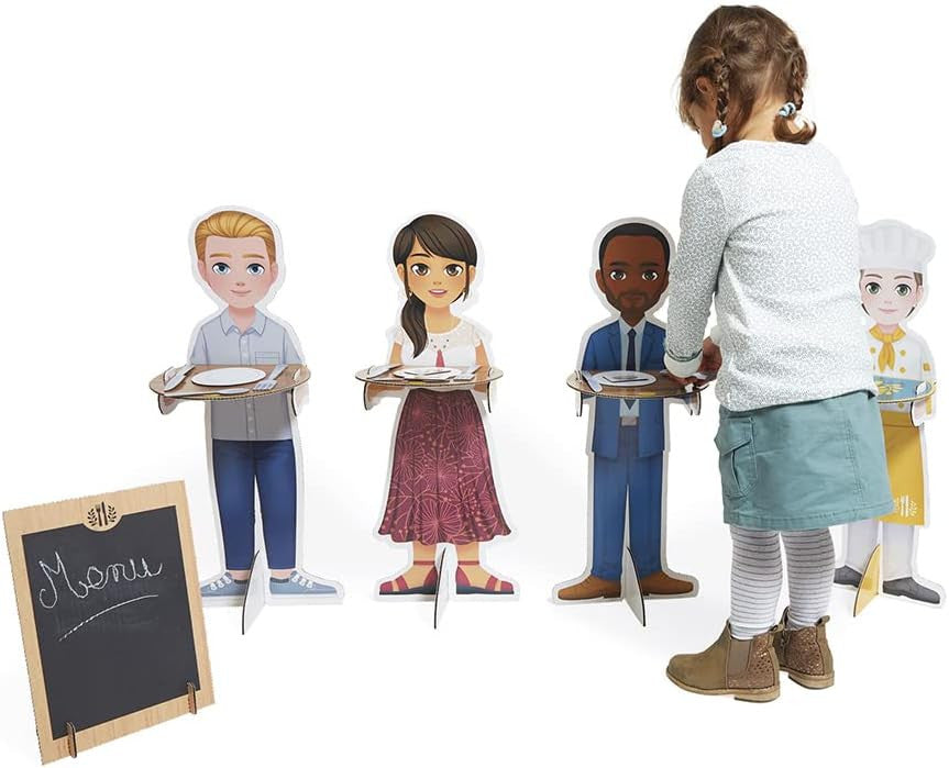 Juego de imitación Un día en el Restaurante - Janod J06620