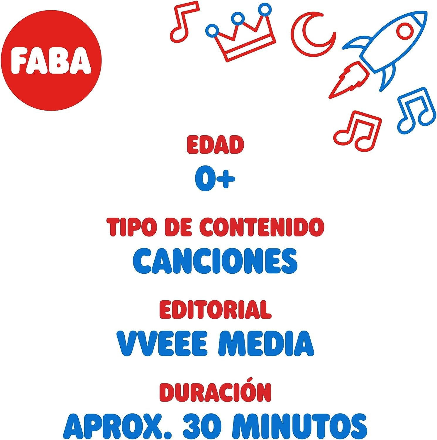 Personaje Sonora Canciones de Navidad - Faba 30004