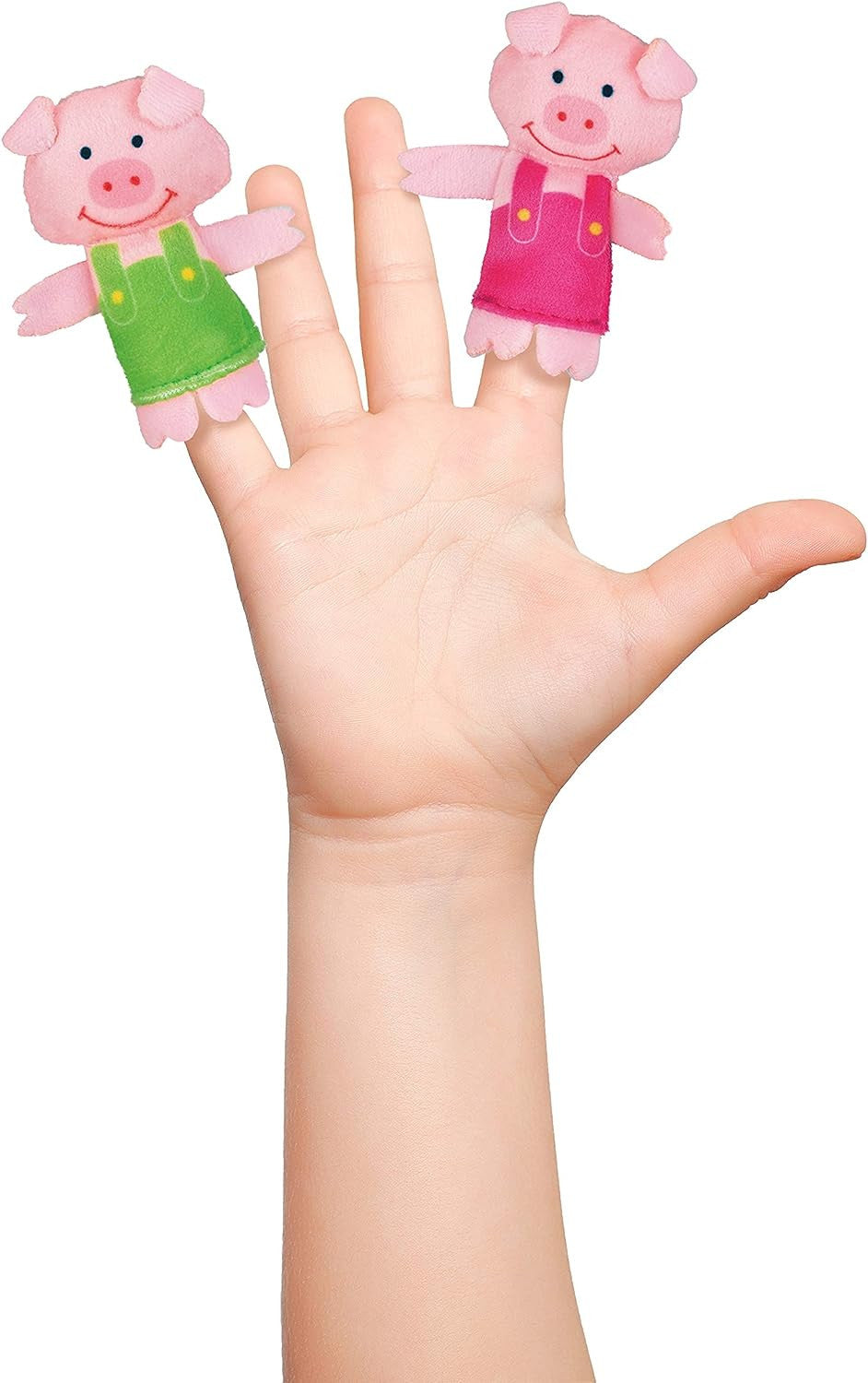 Marioneta de mano El Lobo y los Tres Cerditos - Fiesta Crafts