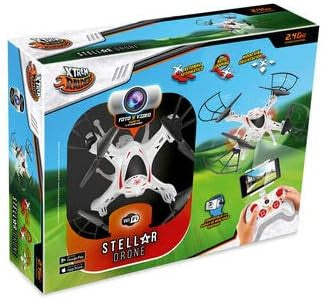 Dron con cámara stellar drone pro rojo - xtrem raiders