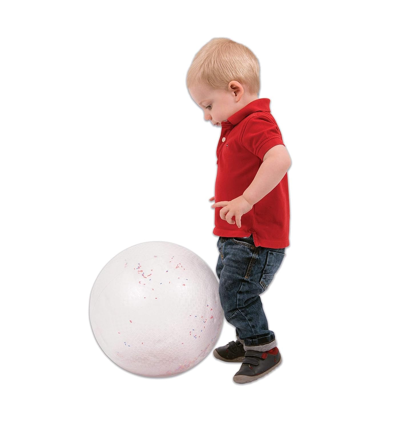 Pelota infable con bolas de colores dentro 35cm Constellation Ball - Tickit