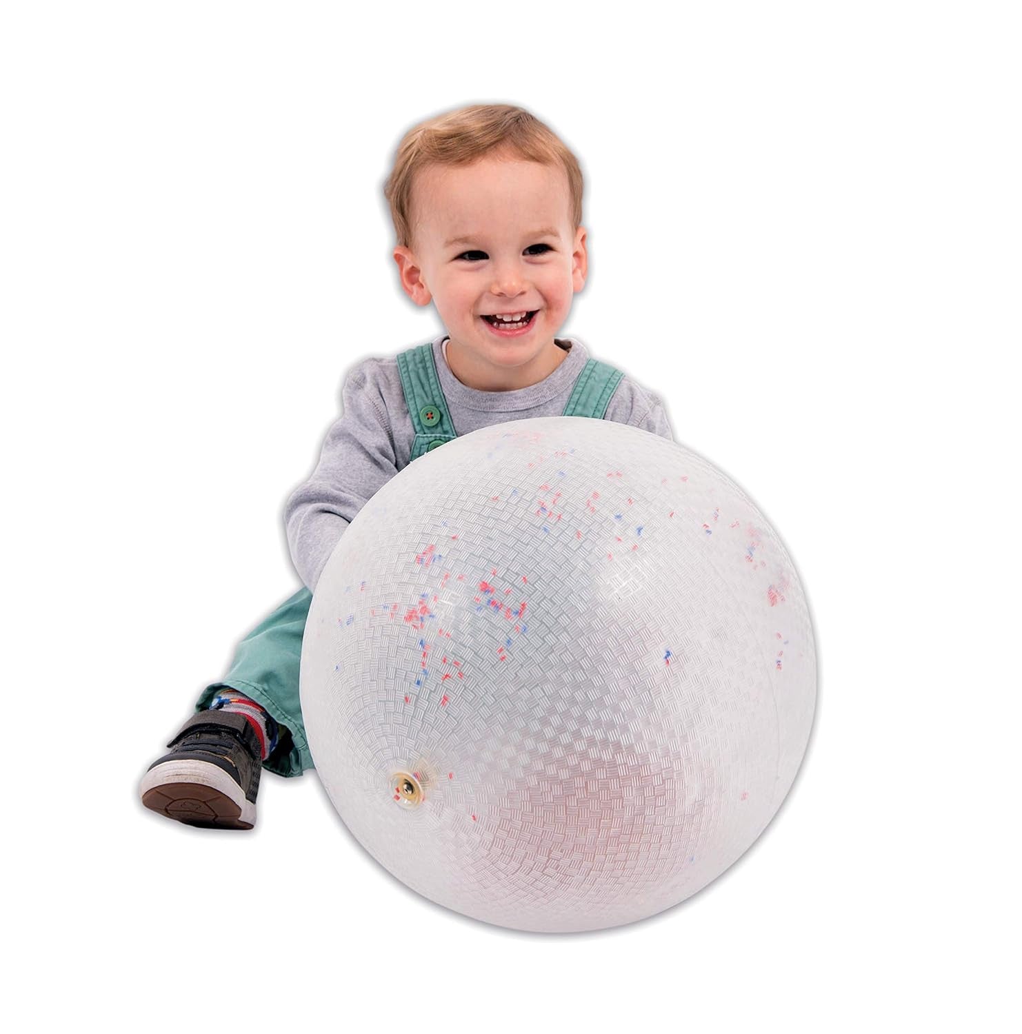 Pelota infable con bolas de colores dentro 35cm Constellation Ball - Tickit