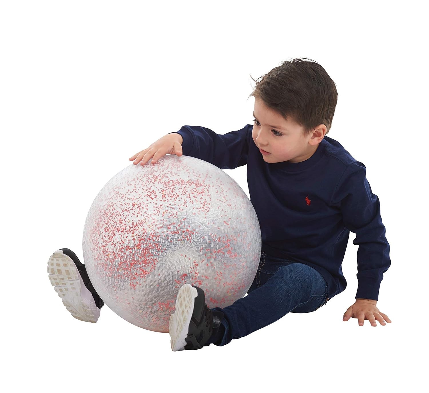 Pelota infable con bolas de colores dentro 35cm Constellation Ball - Tickit