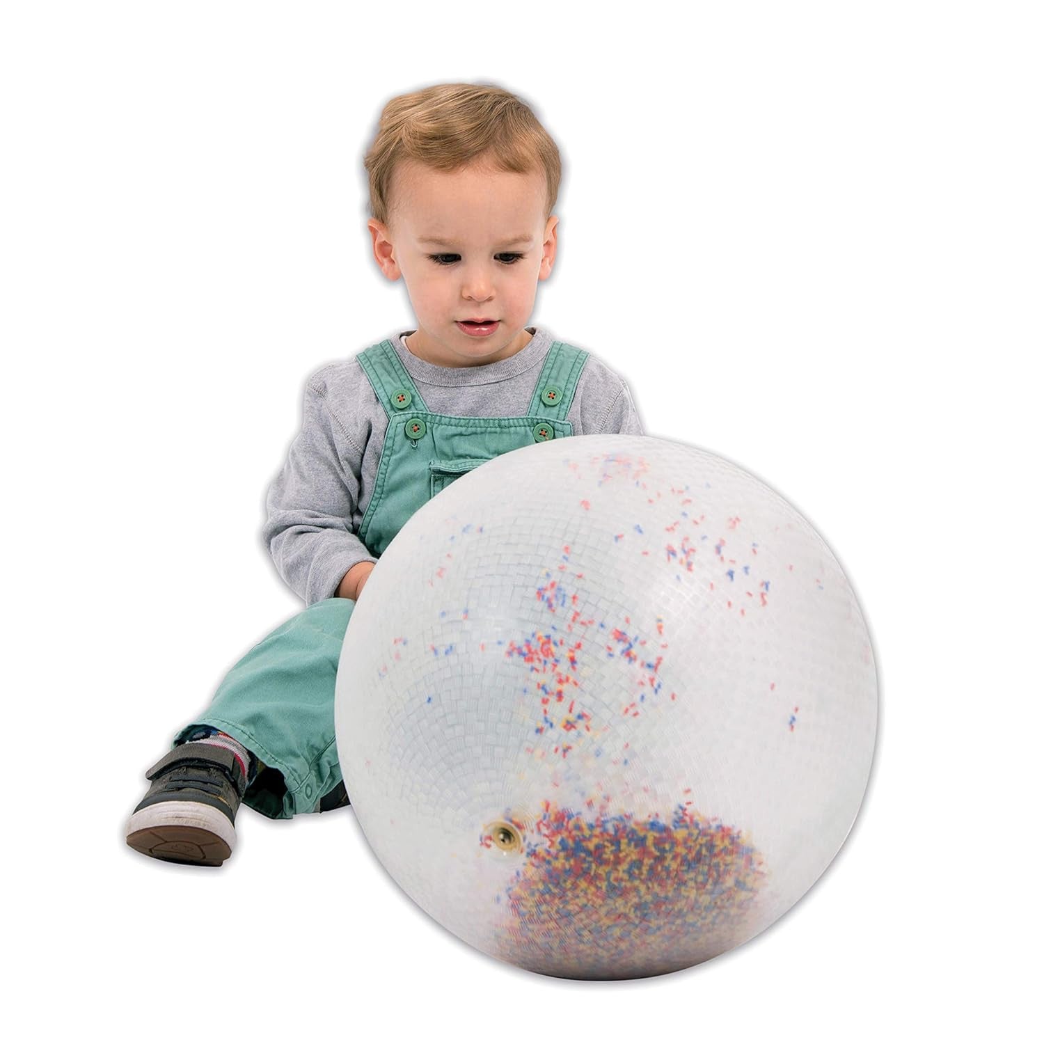 Pelota infable con bolas de colores dentro 35cm Constellation Ball - Tickit