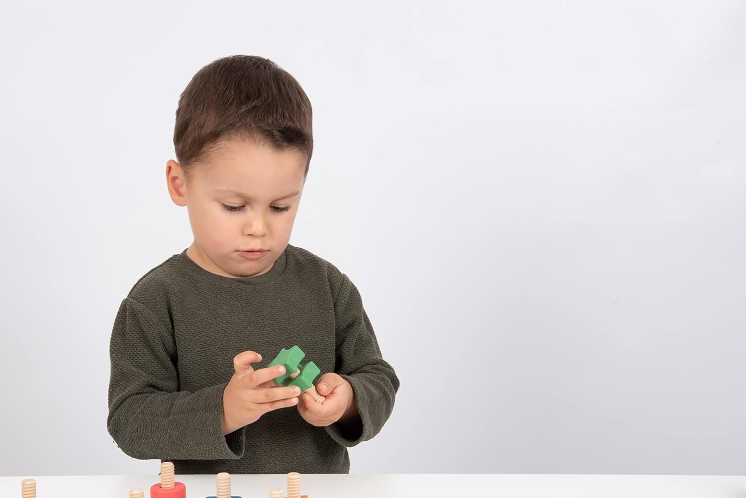 Set de Tornillos y Tuercas de Madera - Tickit