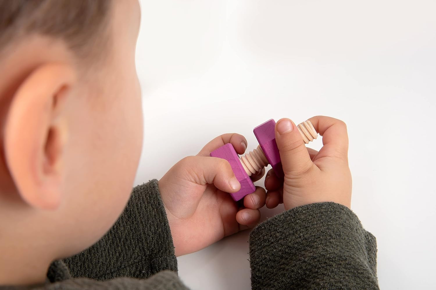 Set de Tornillos y Tuercas de Madera - Tickit