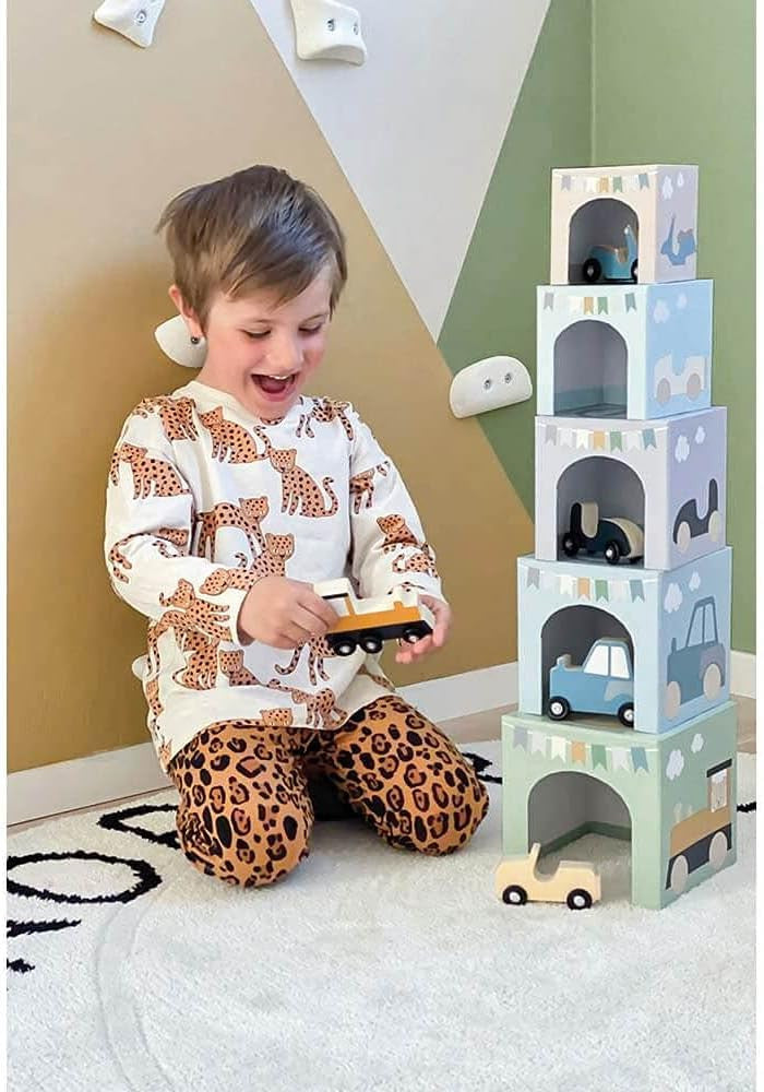 Juego Apilable de Coches - JaBaDaBaDo