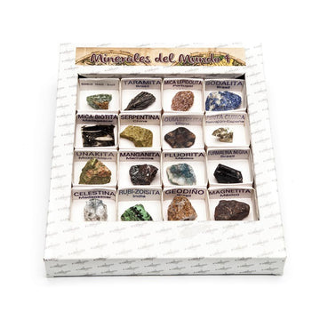Caja de minerales del mundo 4 - kunugi