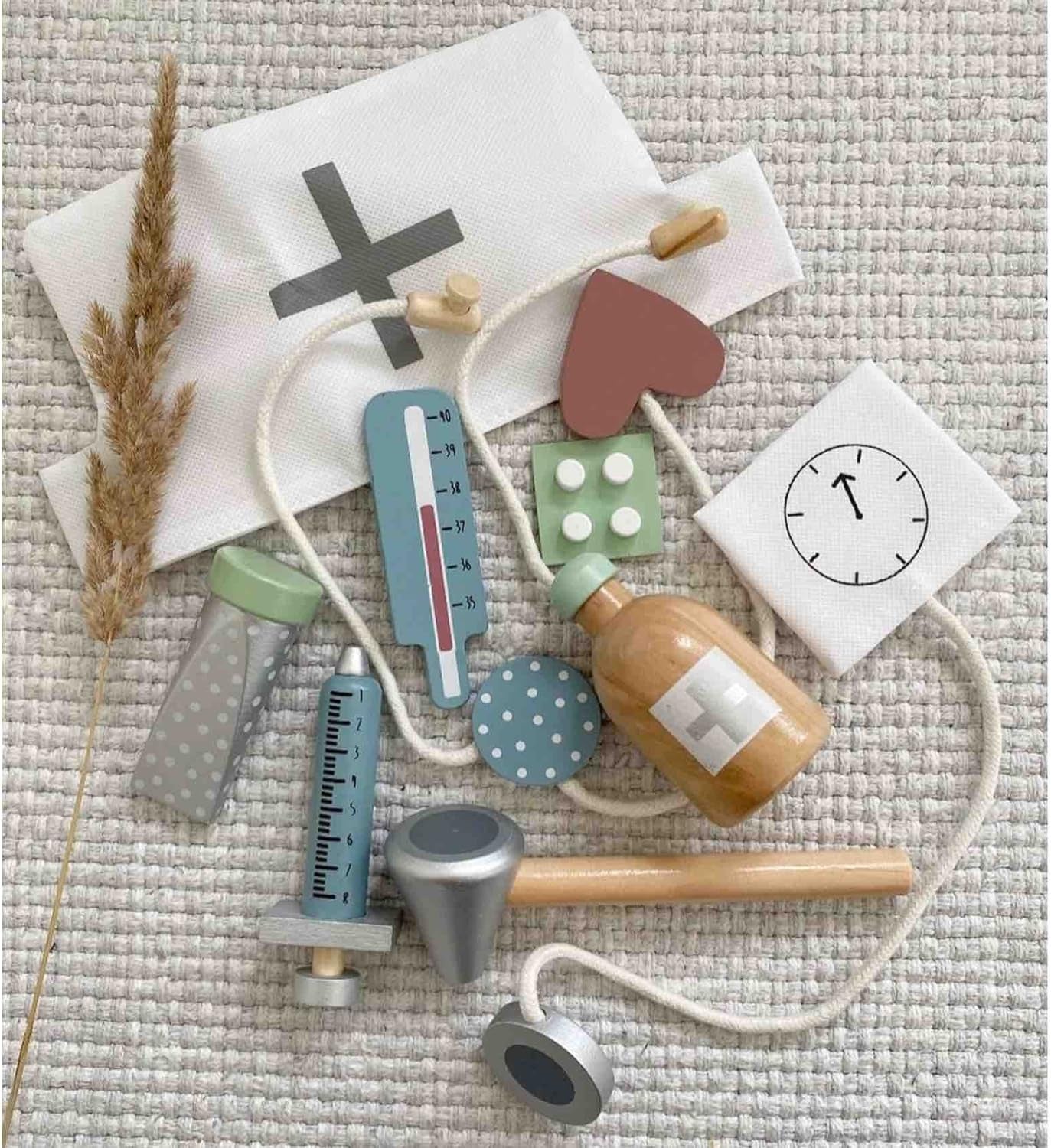 Maletín de Doctor en Color Gris - JaBaDaBaDo W7172