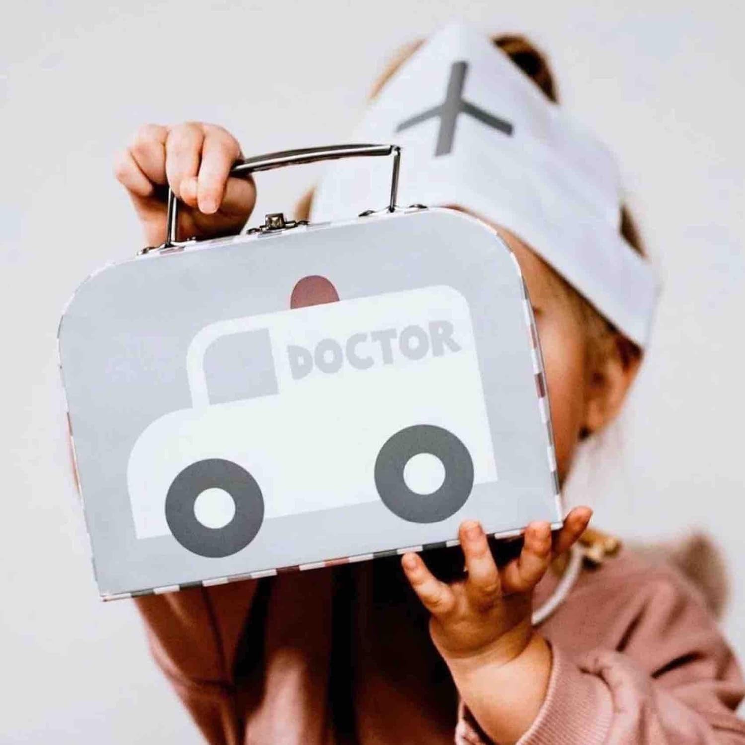 Maletín de Doctor en Color Gris - JaBaDaBaDo W7172