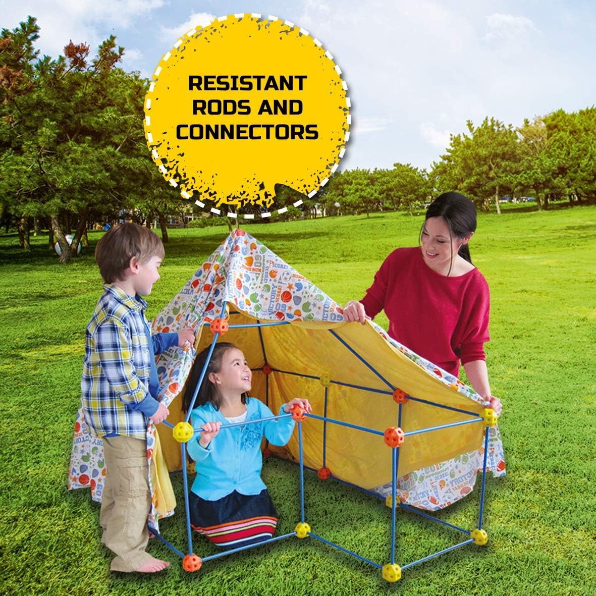 Juego de Construcción Construye Tu Cabaña - Worldbrands