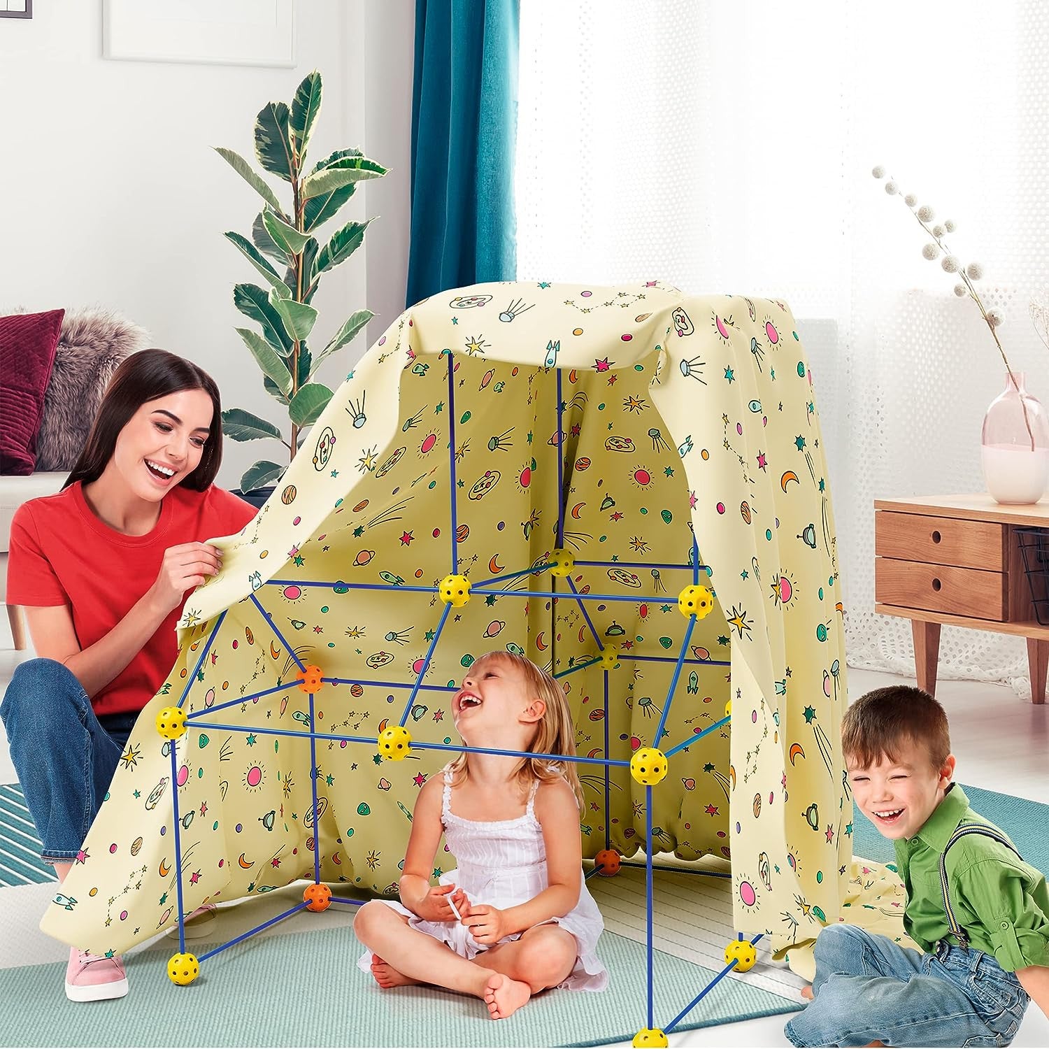 Juego de Construcción Construye Tu Cabaña - Worldbrands