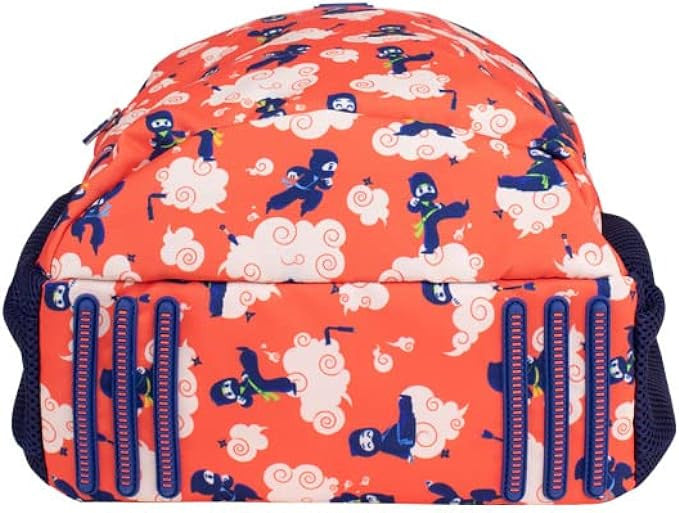Mochila Escolar 2 cremalleras 21l Ninjutsu Rojo - Milán