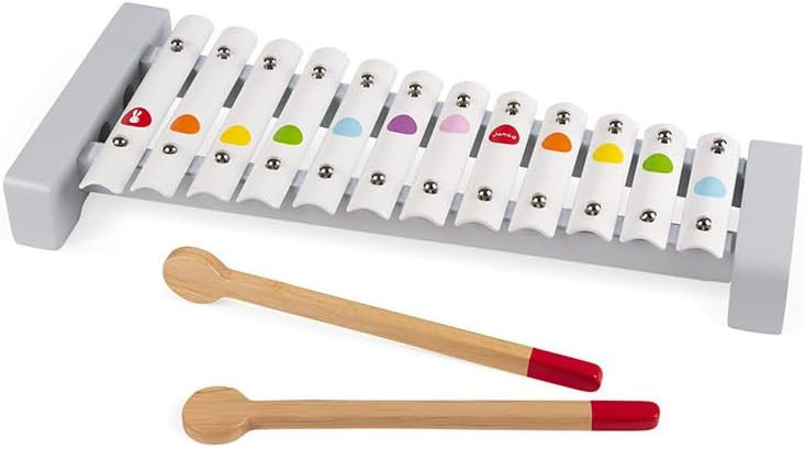 Instrumento Musical Xilófono de madera y metal - Janod J07604