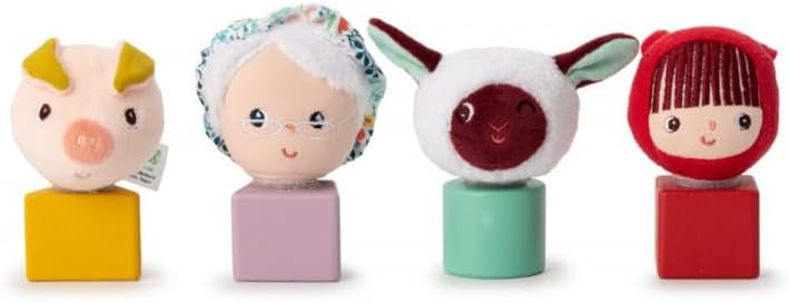 Arrastre Coche Picnic y Clasificador de Formas - Lilliputiens 83470