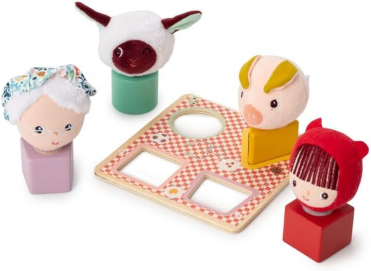 Arrastre Coche Picnic y Clasificador de Formas - Lilliputiens 83470