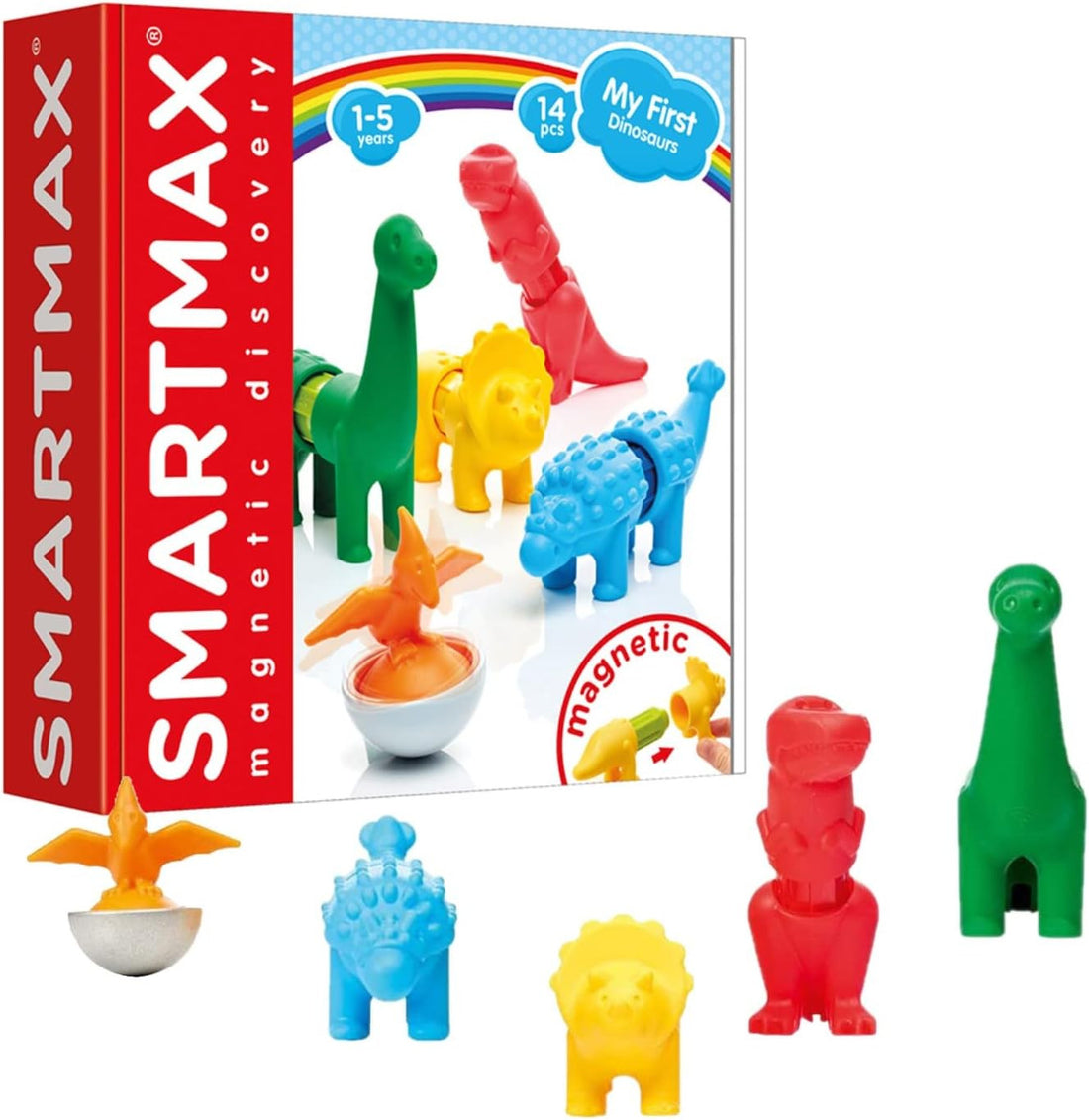 Juego Magnético My First Dinosaurios - Ludilo SMX 223