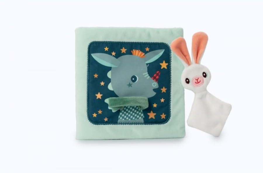 Libro de actividades blando Joe y su Peluche - Lilliputiens 83491