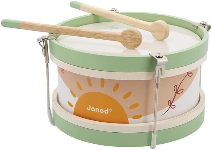 Tambor infantil de madera Sunshine - Janod J07617