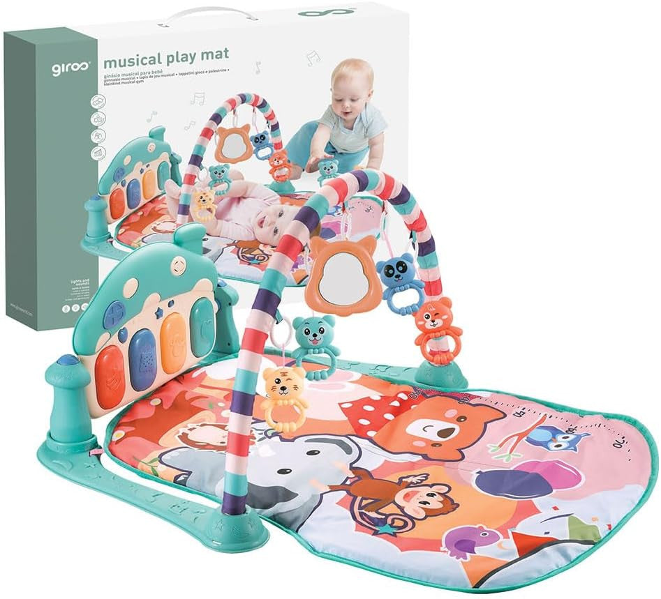 Alfombra Gimnasio Bebé musical luces y sonido - Giros G153879