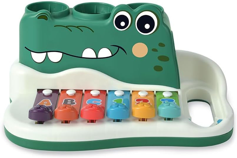 Piano Xilófono Infantil Cocodrilo - Giros G157143