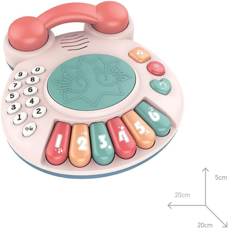 Teléfono Musical Infantil Luces y Sonidos - Giros G153930