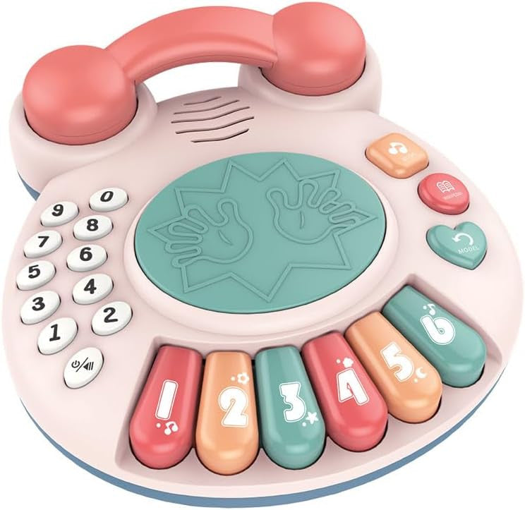 Teléfono Musical Infantil Luces y Sonidos - Giros G153930