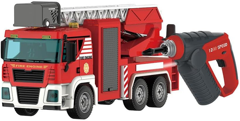 Giros DIY Camión de Bomberos Luces y Sonidos 95 Pzas. - Giros G157099
