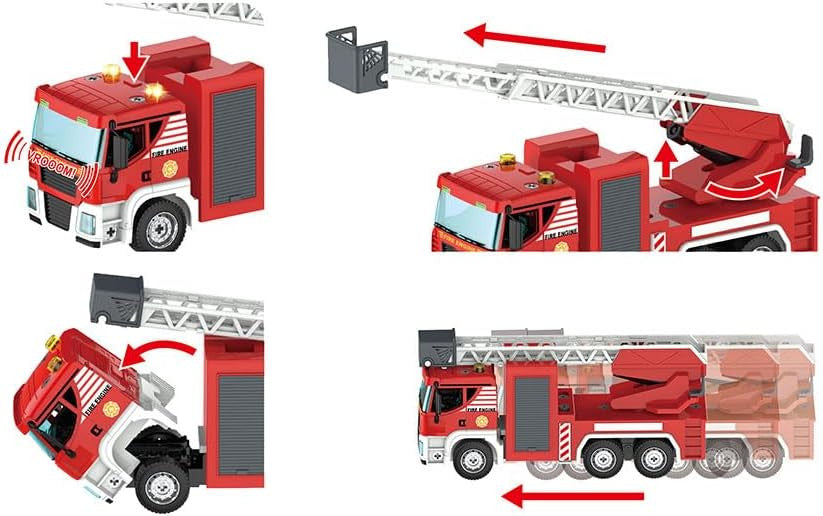Giros DIY Camión de Bomberos Luces y Sonidos 95 Pzas. - Giros G157099