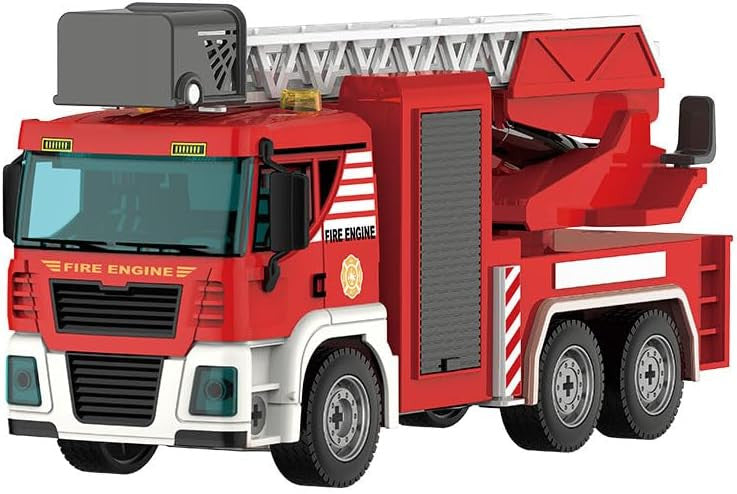 Giros DIY Camión de Bomberos Luces y Sonidos 95 Pzas. - Giros G157099