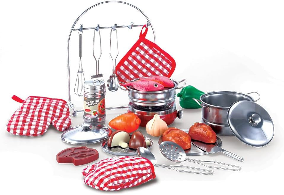 Set Utensilios Cocina Metal 25 accesorios - Giros 156504