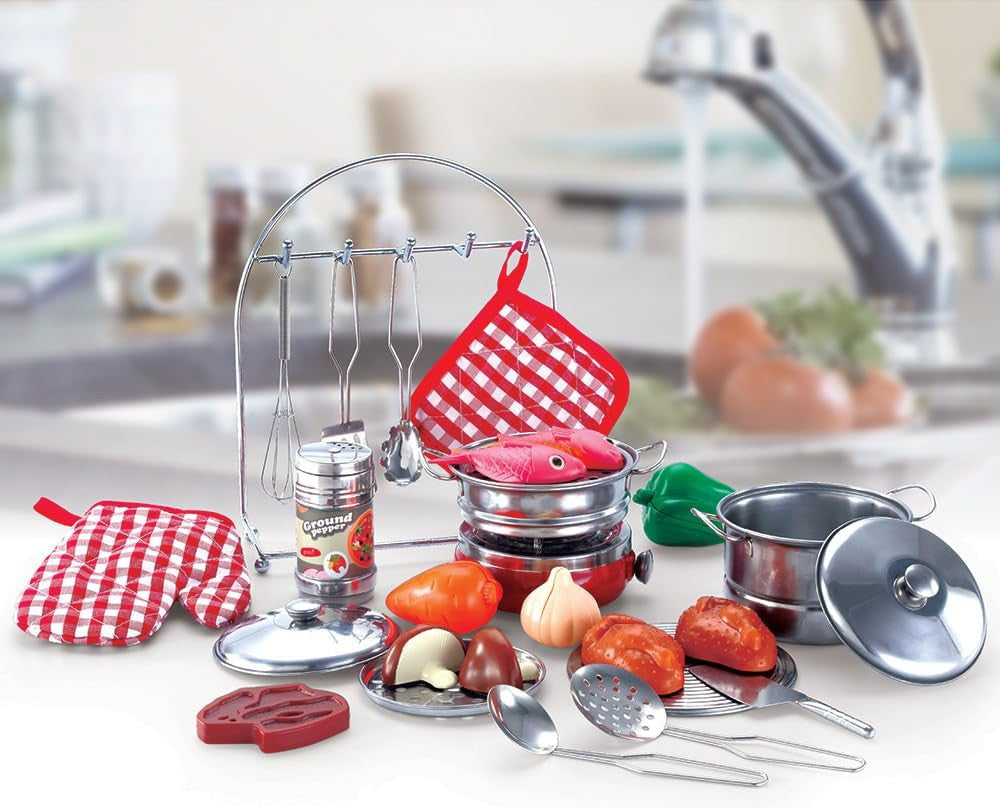 Set Utensilios Cocina Metal 25 accesorios - Giros 156504