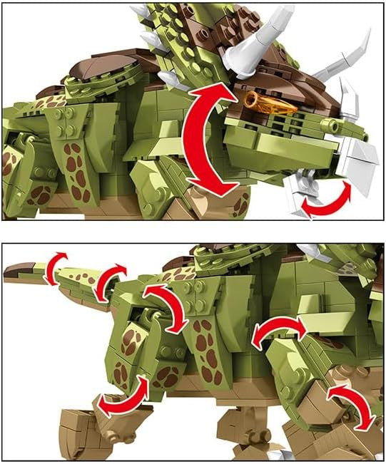 Dino Triceratops para construir 442 pzas. - Giros G157433