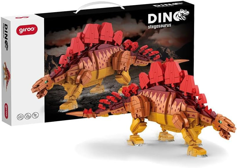 Dino Stegosaurus para construir 698 pzas. - Giros G157402