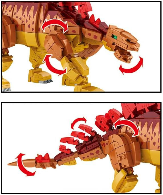 Dino Stegosaurus para construir 698 pzas. - Giros G157402