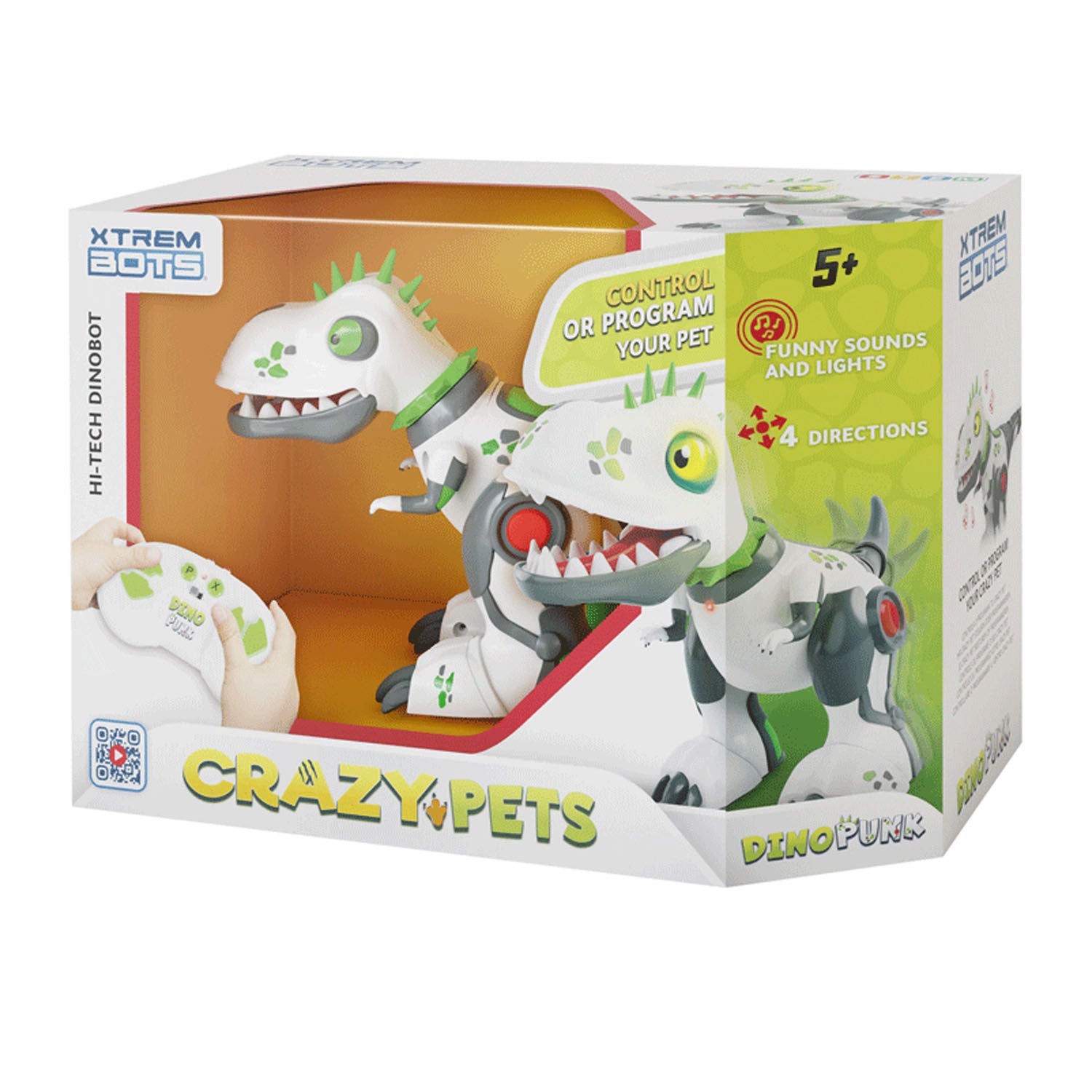 Robot Dinosaurio Radio Control DinoPunk - Stem XT3803308