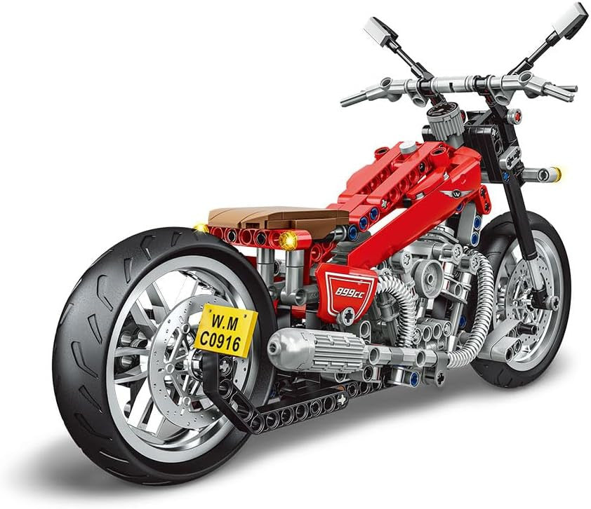 Moto para construir Encajes 8+ Technic Cruise Motorcycle 441 pzas. - Giros G157327