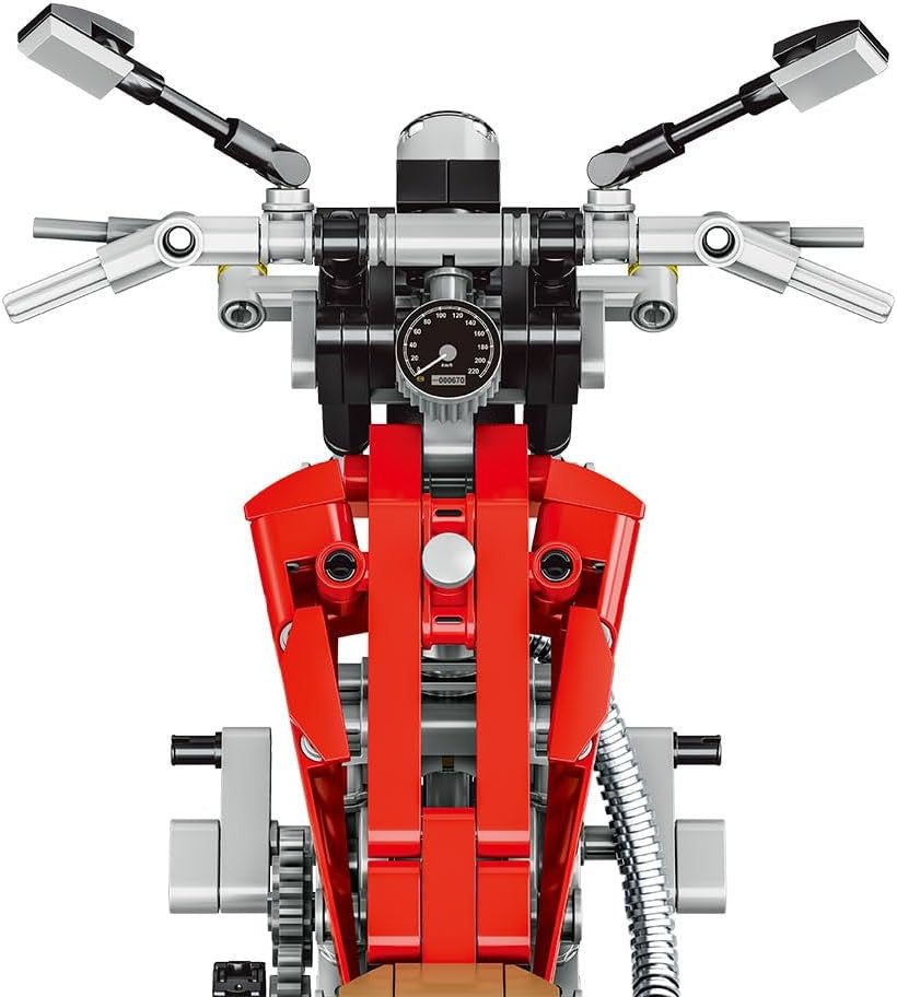 Moto para construir Encajes 8+ Technic Cruise Motorcycle 441 pzas. - Giros G157327
