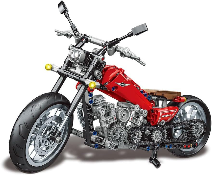 Moto para construir Encajes 8+ Technic Cruise Motorcycle 441 pzas. - Giros G157327