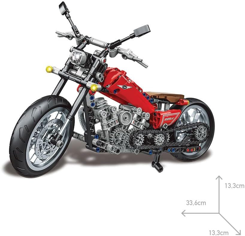 Moto para construir Encajes 8+ Technic Cruise Motorcycle 441 pzas. - Giros G157327