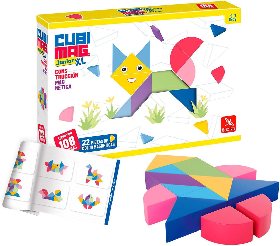 Rompecabezas magnético cubi mag junior xl - ludilo 803276