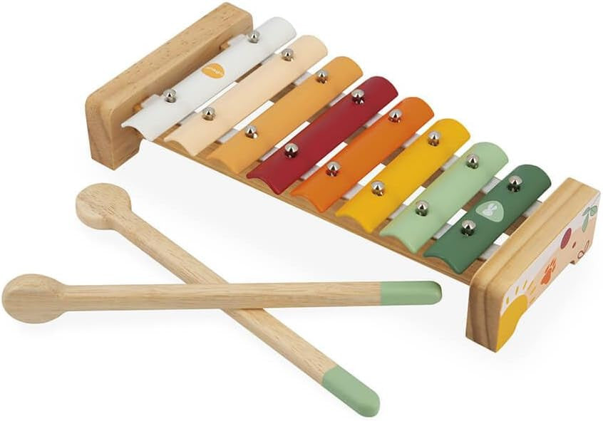Conjunto Instrumentos Musicales de madera Sunshine - Janod J07615